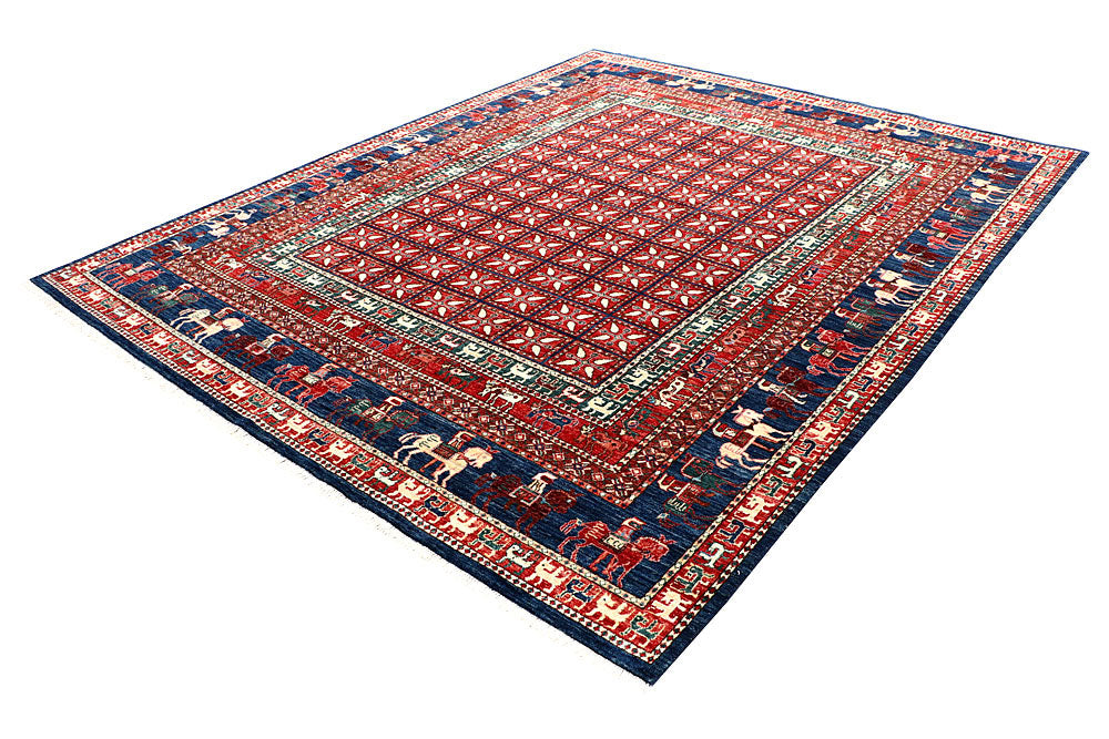 Multi Colored Ziegler 8' x 9' 10 - No. 62198 - ALRUG Rug Store
