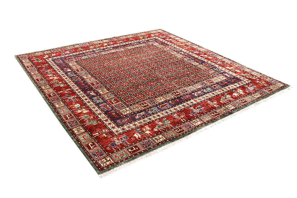 Multi Colored Ziegler 8' x 8' - No. 62199 - ALRUG Rug Store