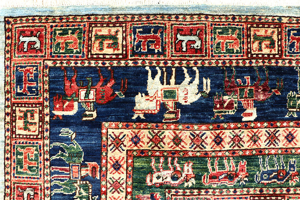 Multi Colored Ziegler 7' 11 x 10' - No. 62200 - ALRUG Rug Store