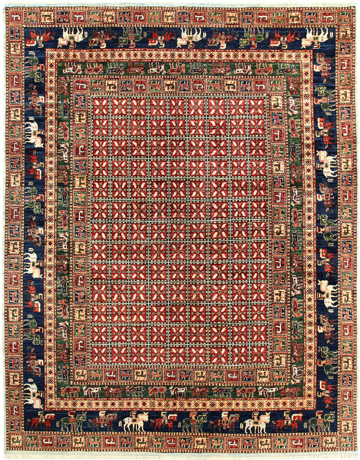 Multi Colored Ziegler 7' 11 x 10' - No. 62200 - ALRUG Rug Store
