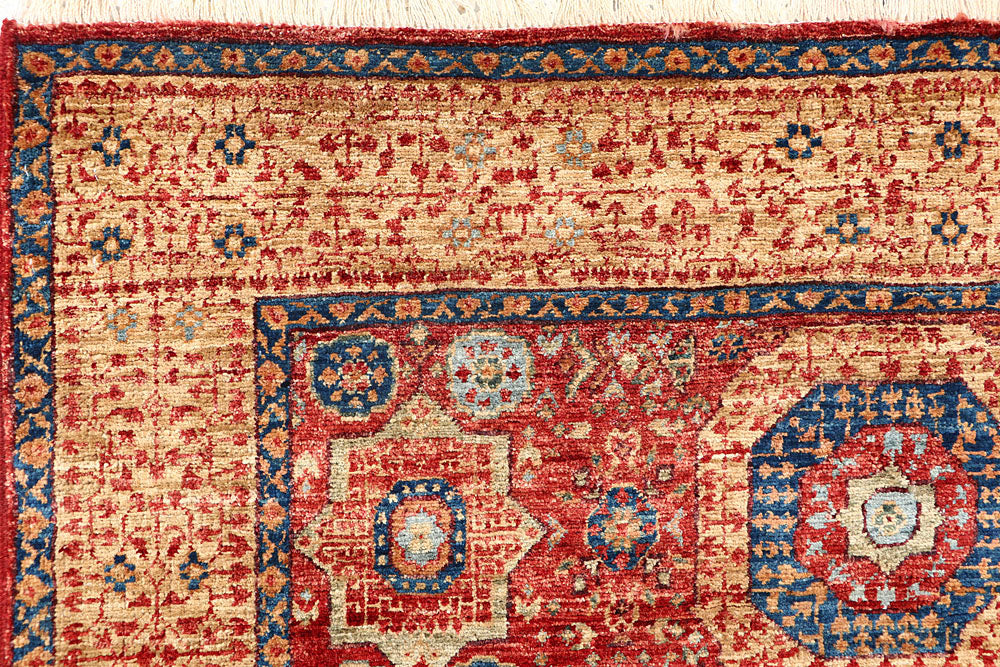 Firebrick Mamluk 4' x 6' - No. 62208 - ALRUG Rug Store