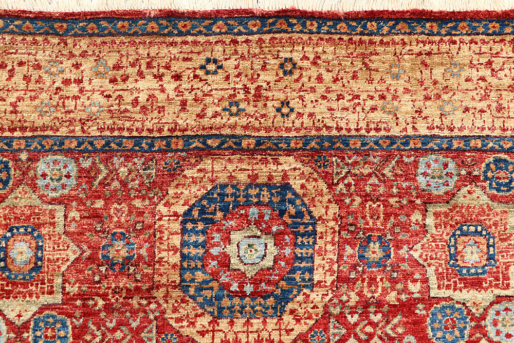 Firebrick Mamluk 4' x 6' - No. 62208 - ALRUG Rug Store