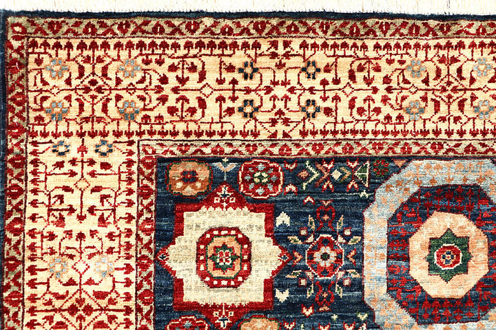 Multi Colored Mamluk 4' x 5' 11 - No. 62209 - ALRUG Rug Store