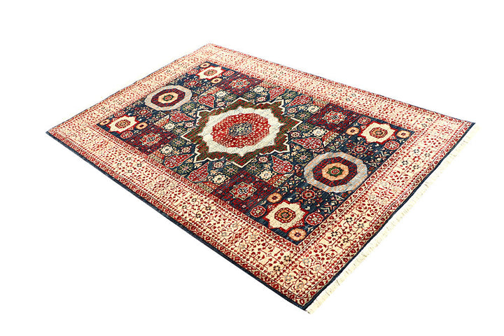 Multi Colored Mamluk 4' x 5' 11 - No. 62209 - ALRUG Rug Store