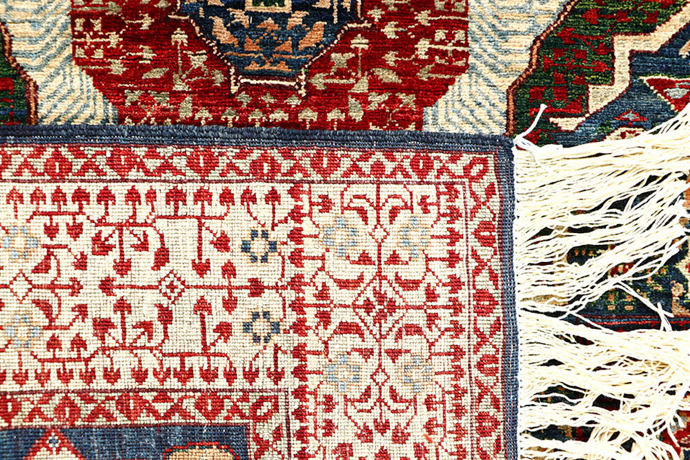 Multi Colored Mamluk 4' x 5' 11 - No. 62209 - ALRUG Rug Store