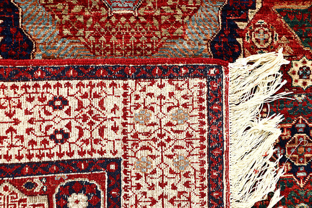 Firebrick Mamluk 3' 10 x 5' 9 - No. 62210 - ALRUG Rug Store