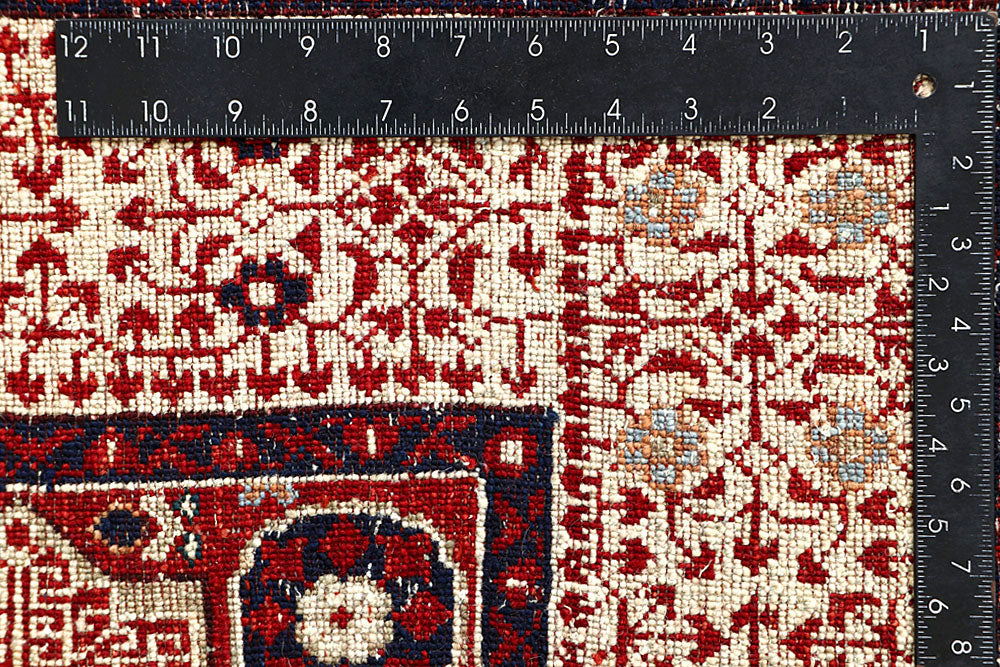 Firebrick Mamluk 3' 10 x 5' 9 - No. 62210 - ALRUG Rug Store