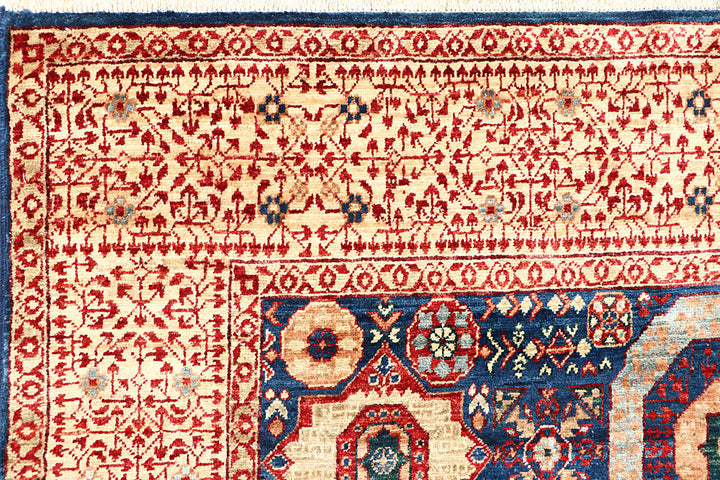 Midnight Blue Mamluk 4' 10 x 7' 5 - No. 62211 - ALRUG Rug Store