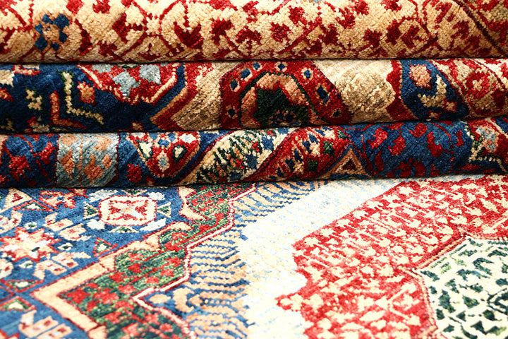 Midnight Blue Mamluk 4' 10 x 7' 5 - No. 62211 - ALRUG Rug Store