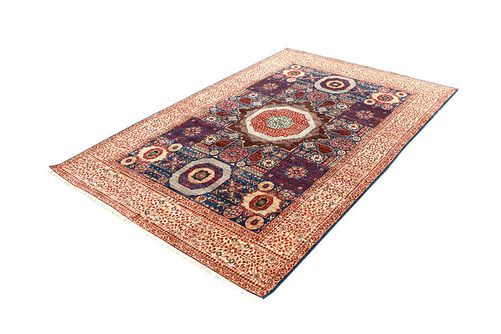 Midnight Blue Mamluk 4' 10 x 7' 5 - No. 62211 - ALRUG Rug Store