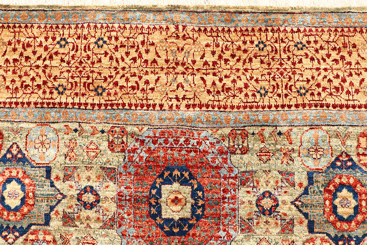 Tan Mamluk 4' 9 x 7' 1 - No. 62212 - ALRUG Rug Store