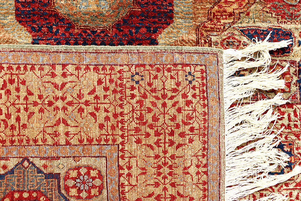Tan Mamluk 4' 9 x 7' 1 - No. 62212 - ALRUG Rug Store