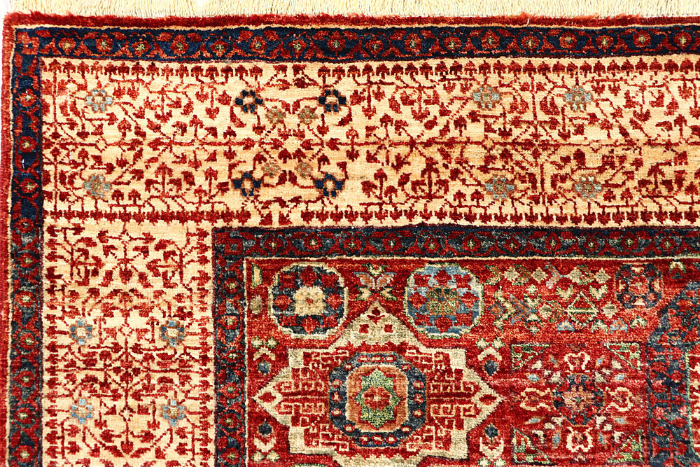 Firebrick Mamluk 5' x 6' 8 - No. 62214 - ALRUG Rug Store