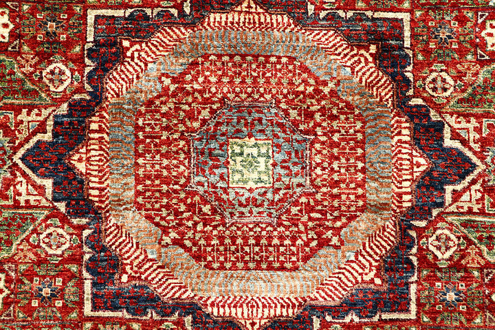 Firebrick Mamluk 5' x 6' 8 - No. 62214 - ALRUG Rug Store
