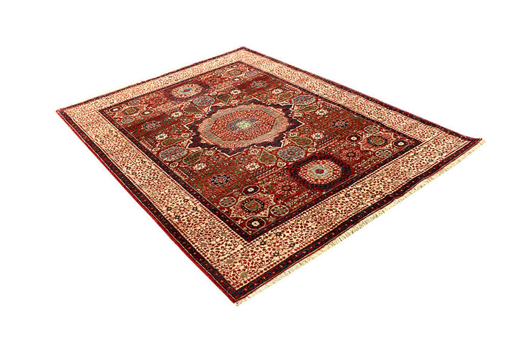 Firebrick Mamluk 5' x 6' 8 - No. 62214 - ALRUG Rug Store