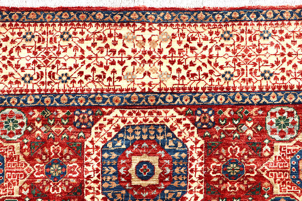 Firebrick Mamluk 4' 9 x 6' 9 - No. 62216 - ALRUG Rug Store