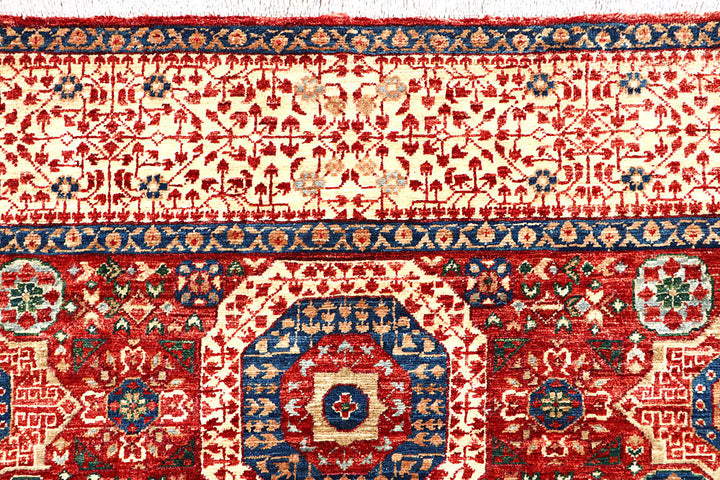 Firebrick Mamluk 4' 9 x 6' 9 - No. 62216 - ALRUG Rug Store