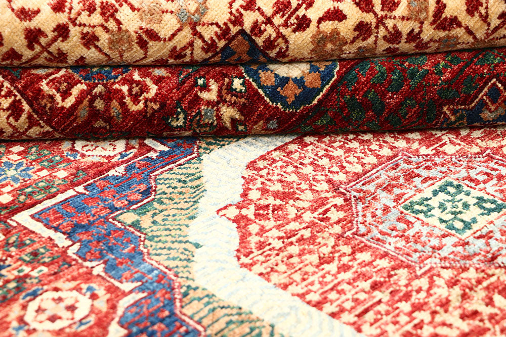 Firebrick Mamluk 4' 9 x 6' 9 - No. 62216 - ALRUG Rug Store