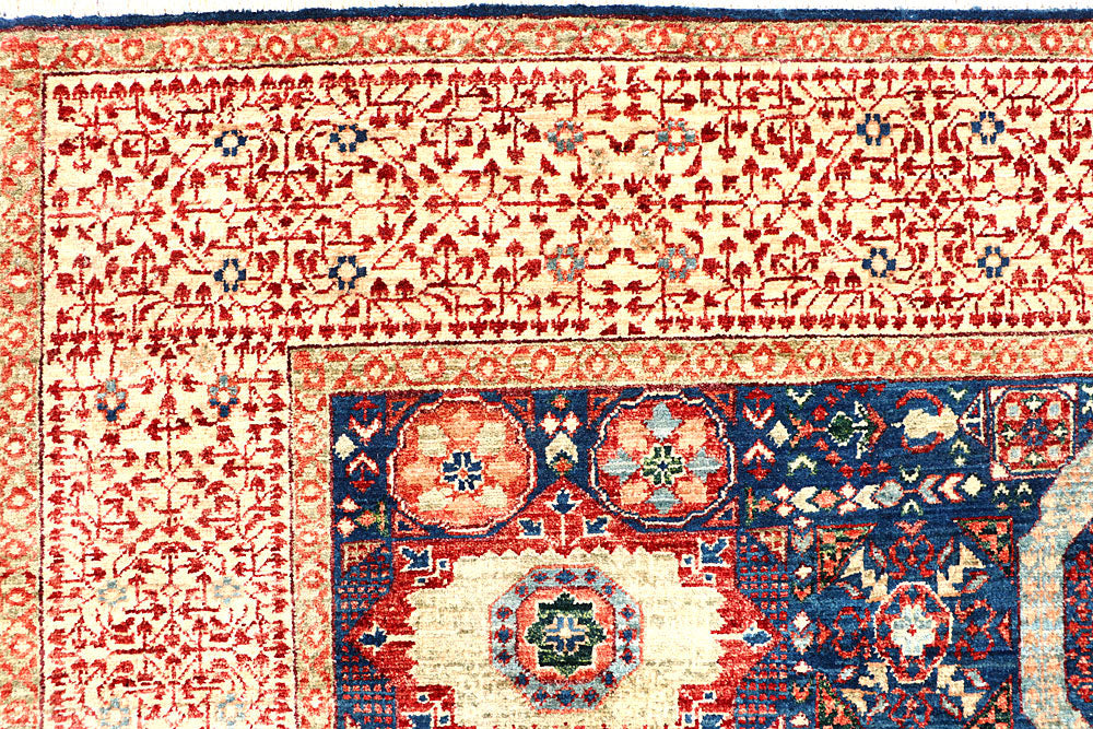 Midnight Blue Mamluk 5' 10 x 9' 7 - No. 62217 - ALRUG Rug Store