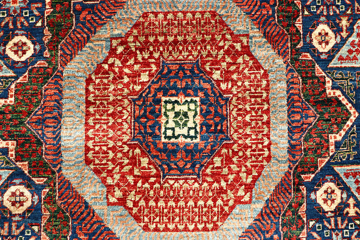 Midnight Blue Mamluk 5' 10 x 9' 7 - No. 62217 - ALRUG Rug Store