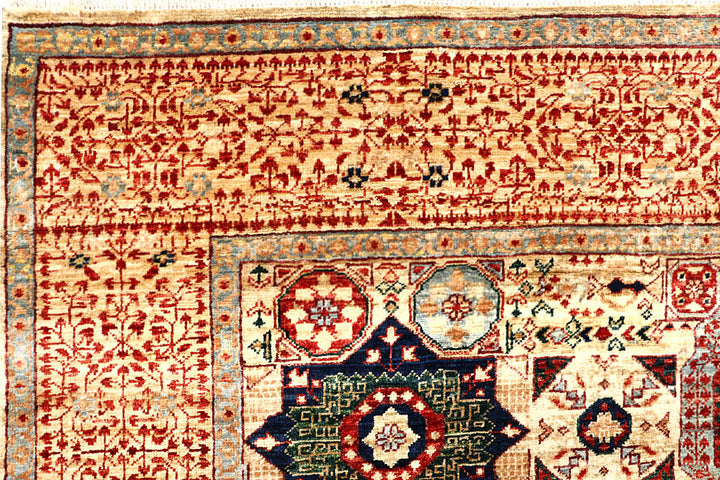 Tan Mamluk 5' 9 x 8' 10 - No. 62218 - ALRUG Rug Store