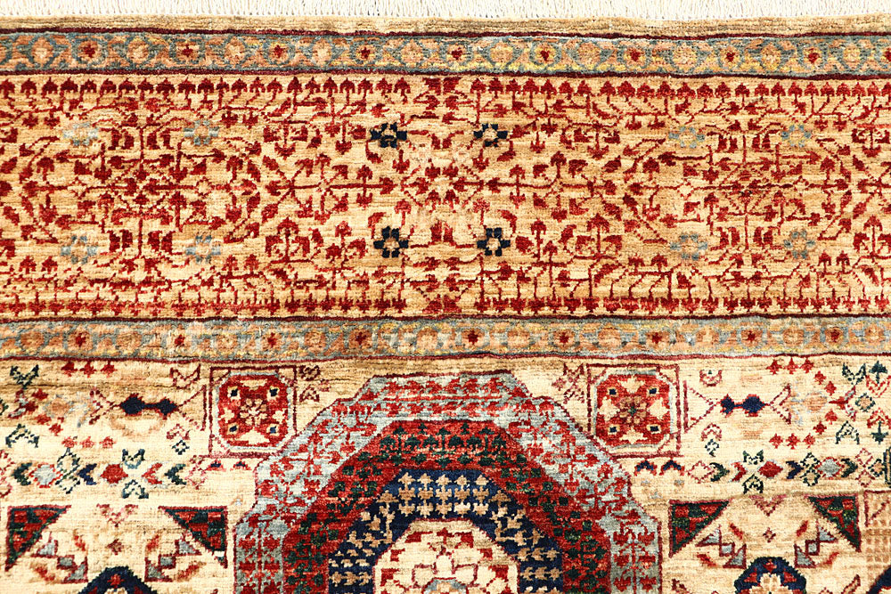 Tan Mamluk 5' 9 x 8' 10 - No. 62218 - ALRUG Rug Store