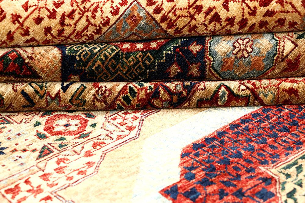 Tan Mamluk 5' 9 x 8' 10 - No. 62218 - ALRUG Rug Store