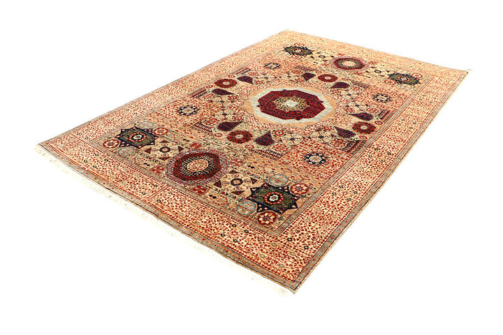 Tan Mamluk 5' 9 x 8' 10 - No. 62218 - ALRUG Rug Store