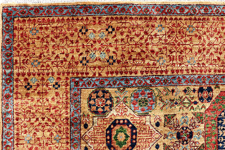 Tan Mamluk 5' 9 x 8' 8 - No. 62219 - ALRUG Rug Store