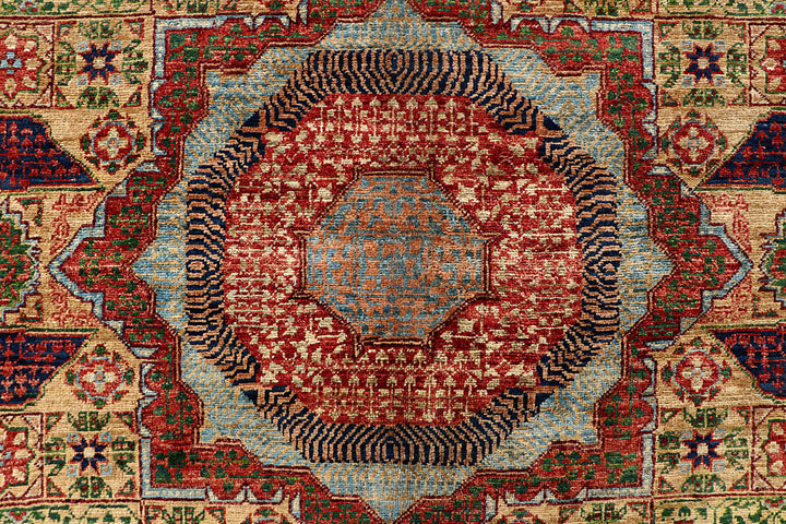 Tan Mamluk 5' 9 x 8' 8 - No. 62219 - ALRUG Rug Store
