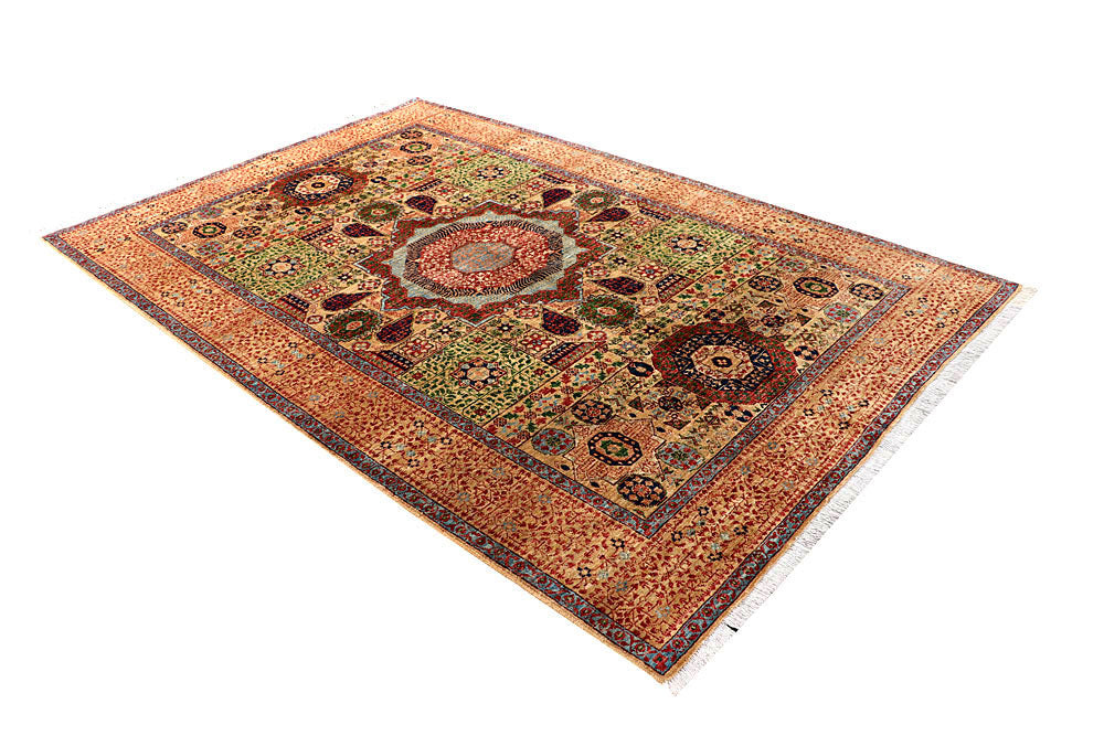 Tan Mamluk 5' 9 x 8' 8 - No. 62219 - ALRUG Rug Store
