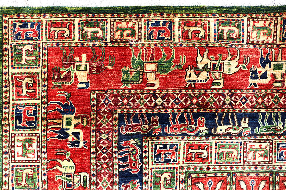 Multi Colored Ziegler 5' 11 x 8' 10 - No. 62220 - ALRUG Rug Store