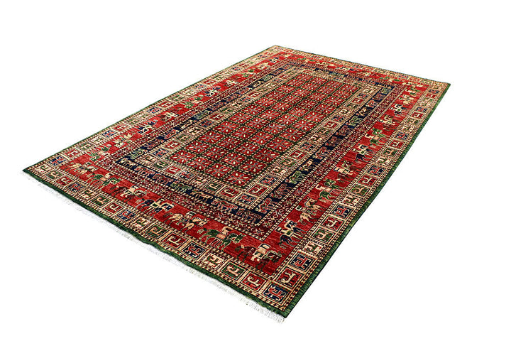 Multi Colored Ziegler 5' 11 x 8' 10 - No. 62220 - ALRUG Rug Store