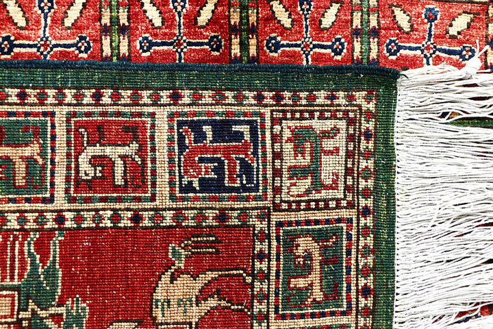 Multi Colored Ziegler 5' 11 x 8' 10 - No. 62220 - ALRUG Rug Store