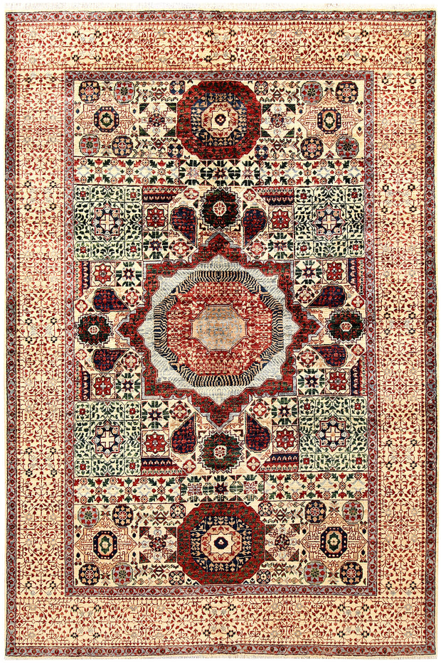 Cornsilk Mamluk 5' 11 x 8' 10 - No. 62222 - ALRUG Rug Store