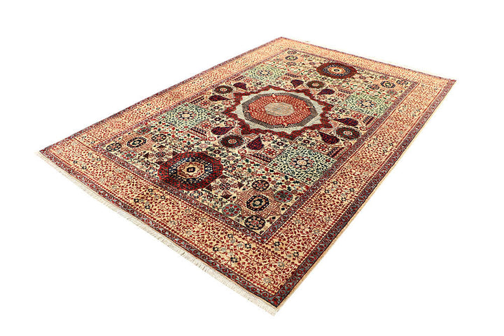 Cornsilk Mamluk 5' 11 x 8' 10 - No. 62224 - ALRUG Rug Store