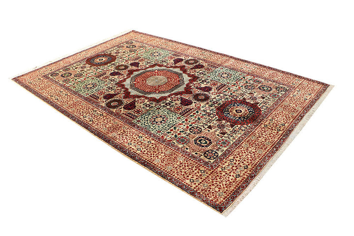 Cornsilk Mamluk 5' 11 x 8' 10 - No. 62224 - ALRUG Rug Store