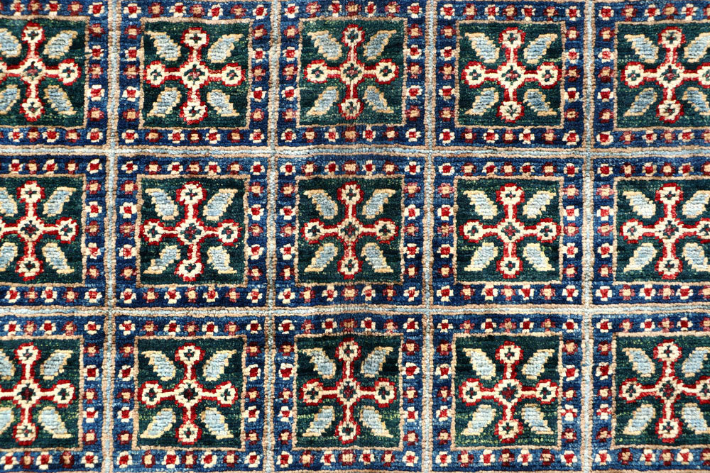 Multi Colored Ziegler 5' 11 x 8' 10 - No. 62229 - ALRUG Rug Store