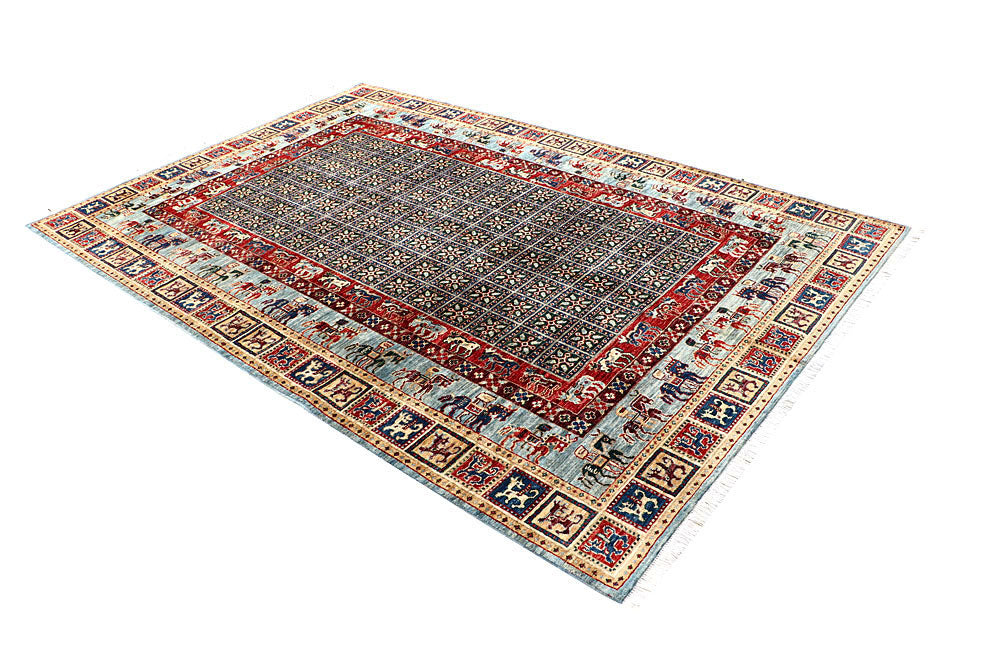 Multi Colored Ziegler 5' 11 x 8' 10 - No. 62229 - ALRUG Rug Store
