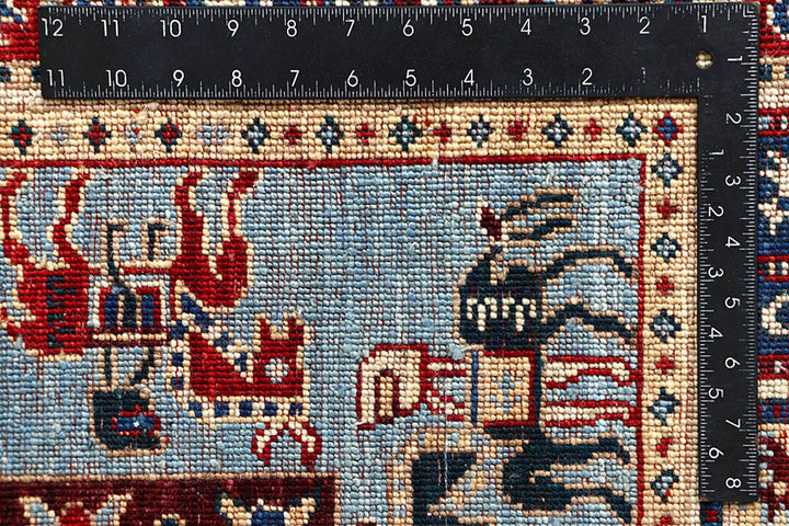 Multi Colored Ziegler 5' 11 x 8' 10 - No. 62229 - ALRUG Rug Store