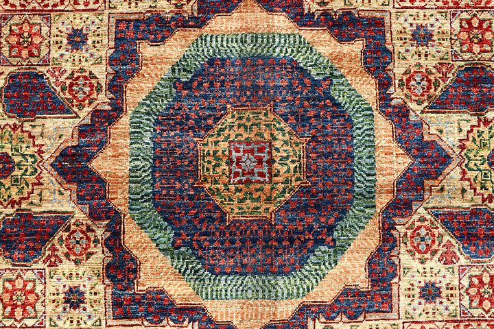 Tan Mamluk 5' 9 x 9' 1 - No. 62232 - ALRUG Rug Store