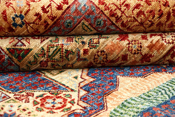 Tan Mamluk 5' 9 x 9' 1 - No. 62232 - ALRUG Rug Store