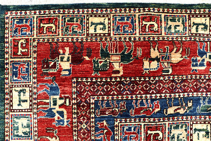 Multi Colored Ziegler 6' x 8' 11 - No. 62233 - ALRUG Rug Store