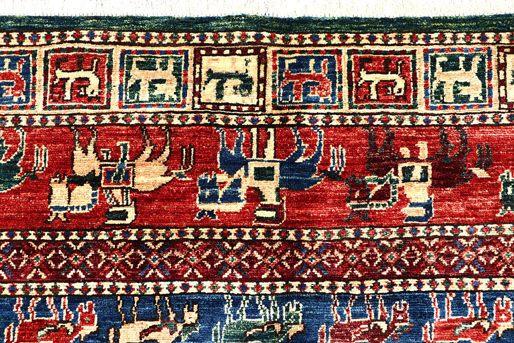 Multi Colored Ziegler 6' x 8' 11 - No. 62233 - ALRUG Rug Store