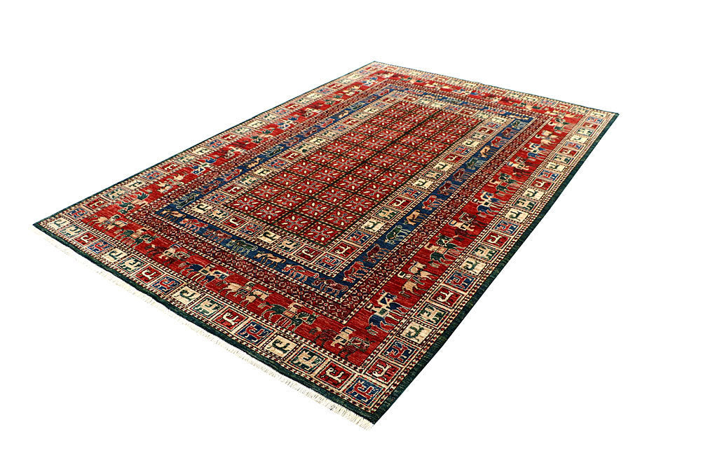 Multi Colored Ziegler 6' x 8' 11 - No. 62233 - ALRUG Rug Store