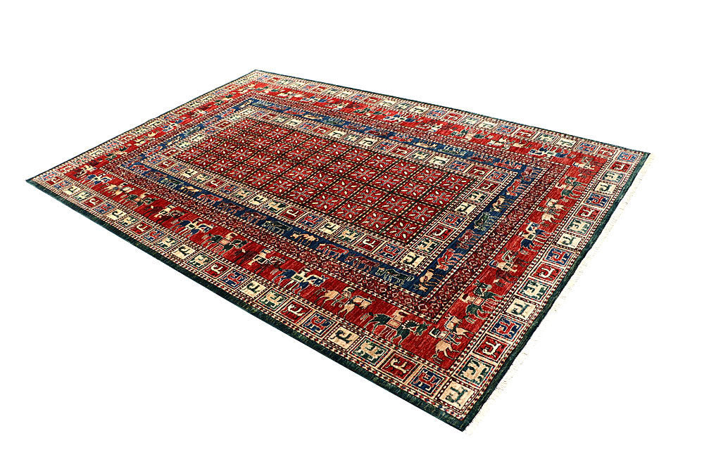 Multi Colored Ziegler 6' x 8' 11 - No. 62233 - ALRUG Rug Store
