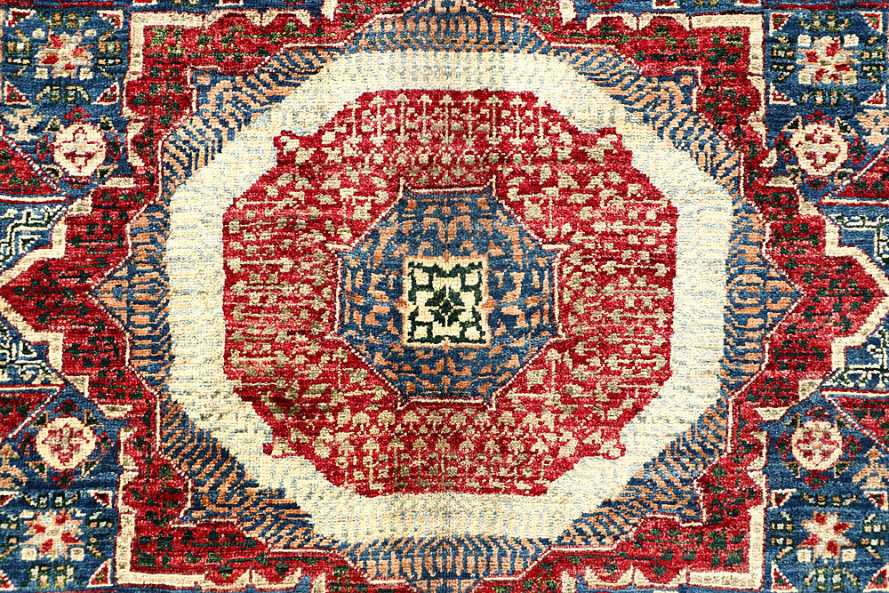 Multi Colored Mamluk 5' 9 x 8' 6 - No. 62234 - ALRUG Rug Store