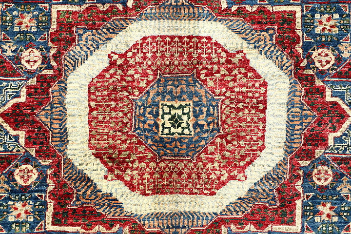 Multi Colored Mamluk 5' 9 x 8' 6 - No. 62234 - ALRUG Rug Store