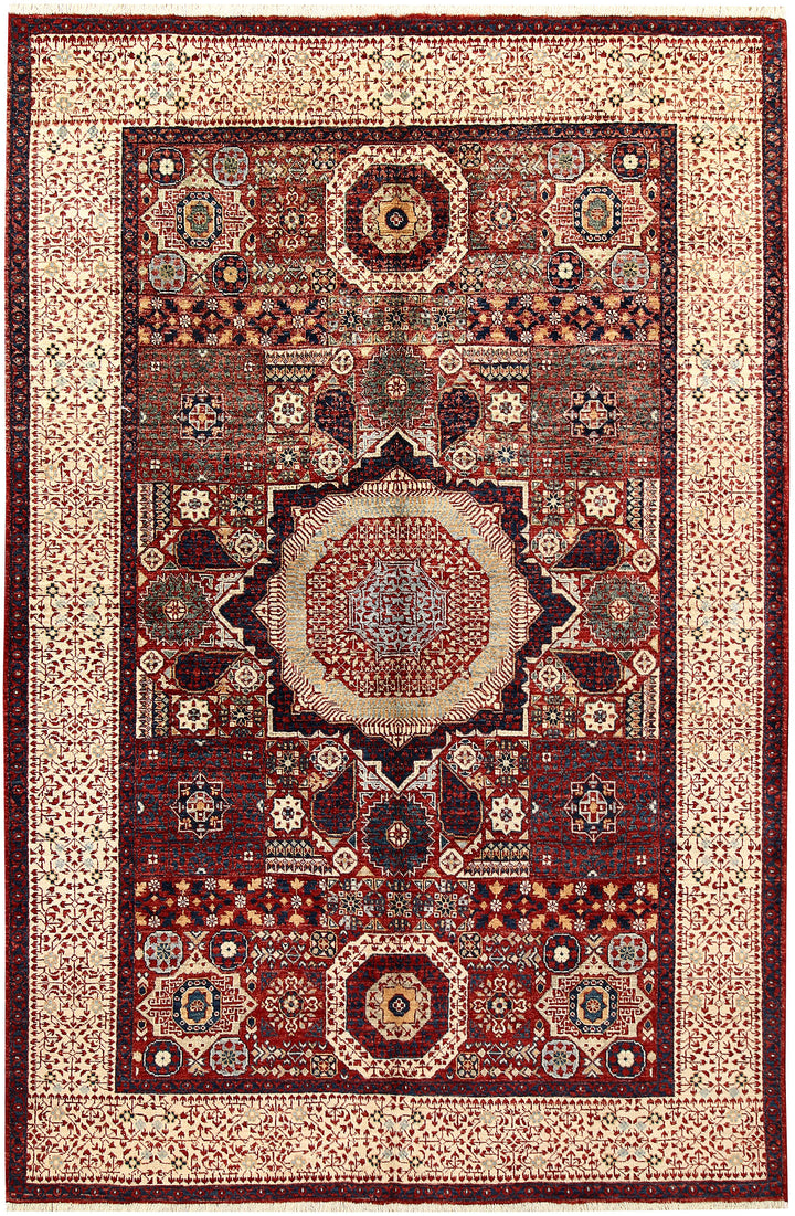 Multi Colored Mamluk 5' 10 x 8' 10 - No. 62237 - ALRUG Rug Store
