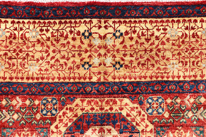Firebrick Mamluk 5' 11 x 8' 11 - No. 62239 - ALRUG Rug Store